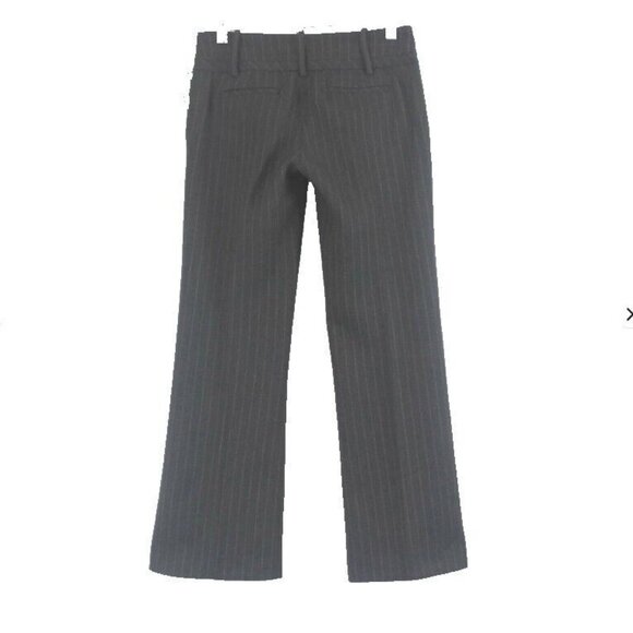Arden B Sz 2 x 29 Gray Pinstripe Acrylic Polyester Blend Trouser Pant - Picture 2 of 5